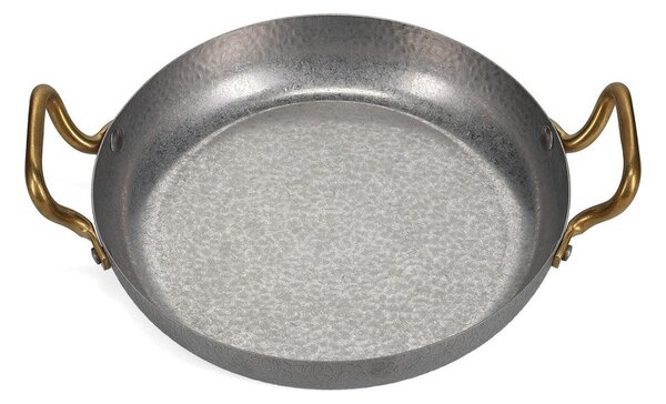Metalowy talerz do serwowania w kolorze srebra ø 24 cm Serve – BonBistro