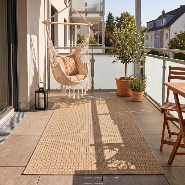 Beżowy dywan odpowiedni na zewnątrz 60x100 cm Mira 1450 – Ayyildiz Carpets