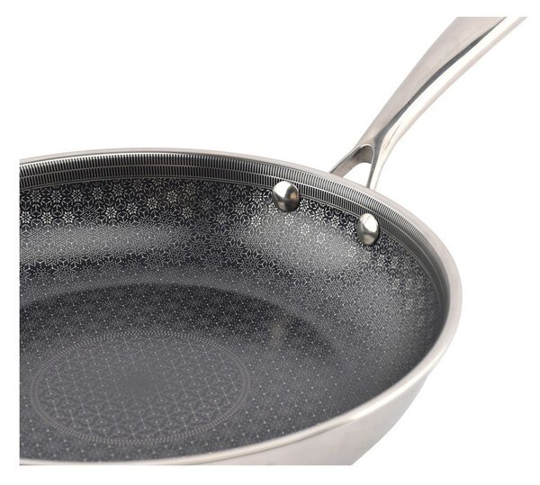 Patelnia z powłoką nieprzywierającą ze stali nierdzewnej ø 25,5 cm Fusion – BonBistro