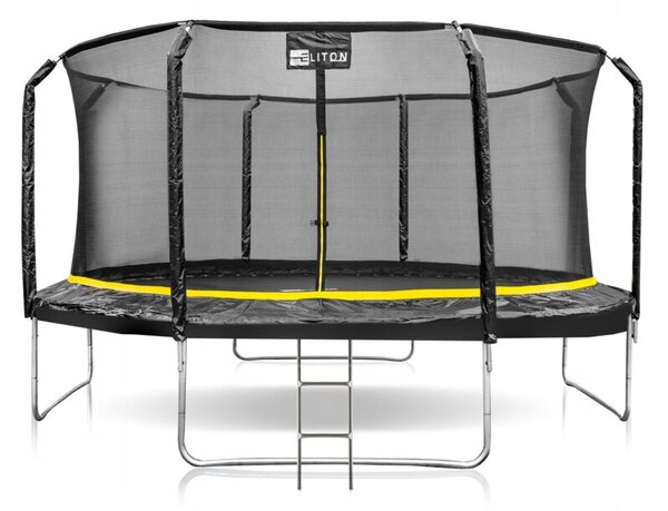 Trampolina Ogrodowa Dla Dzieci Premium 435cm 14ft Drabinka Z Siatką Corciano