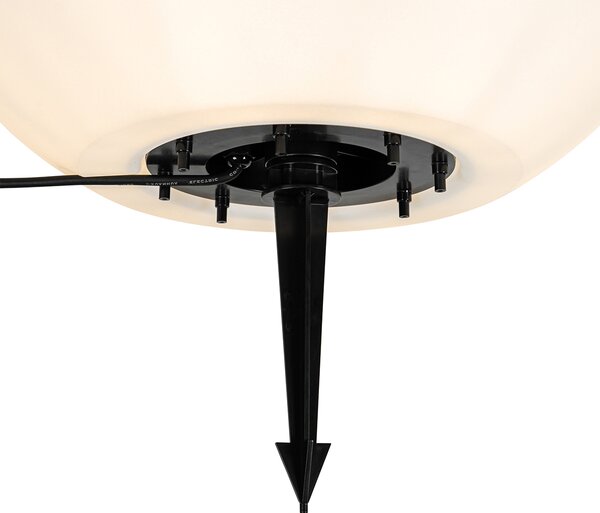 Inteligentna lampa zewnętrzna biała 56 cm włącznie z WiFi A60 IP65 - Nura