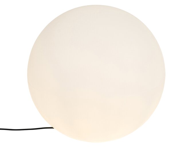 Zewnetrzna Moderne buiten vloerlamp wit 56 cm IP65 - Nura Oswietlenie zewnetrzne