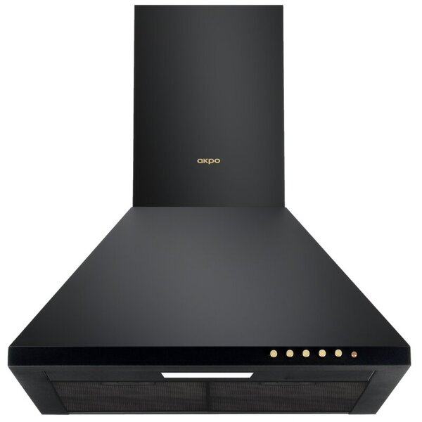 Okap AKPO WK-4 Classic Gold Eco 50 Czarny 499.6m3/h 74dB klasa C