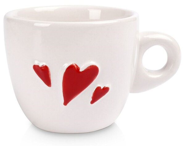 Kubek do espresso ceramiczna SERCE 80 ml