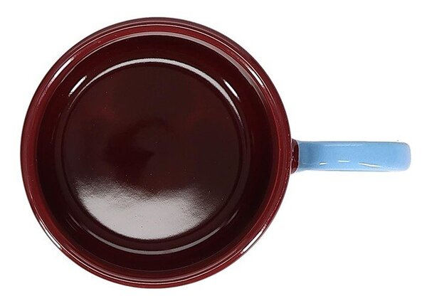 Bordowy kamionkowy kubek 280 ml Lou – ONA