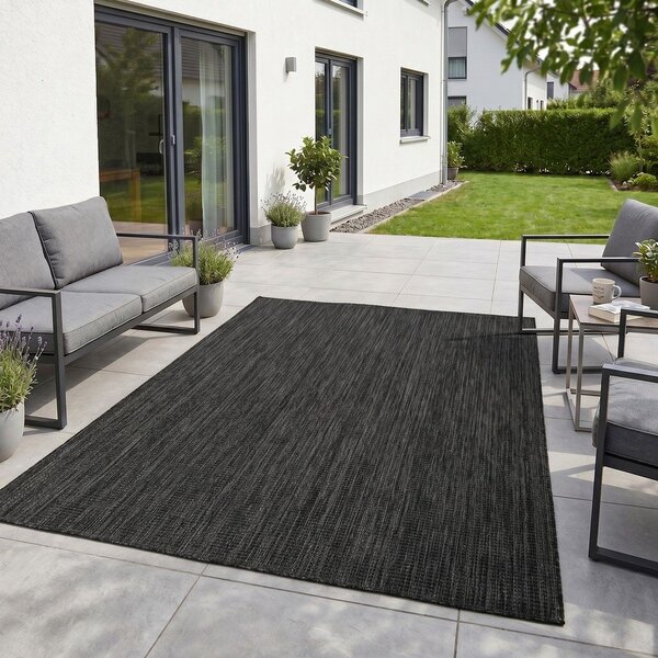 Czarny dywan odpowiedni na zewnątrz 120x170 cm Mira 1450 – Ayyildiz Carpets