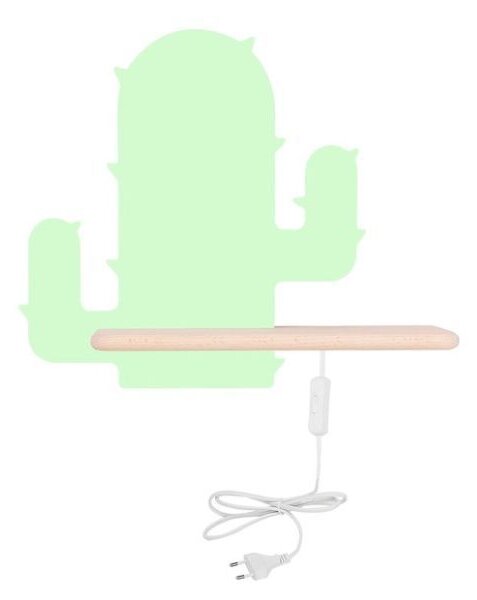 Kinkiet Cactus - lampa z półką