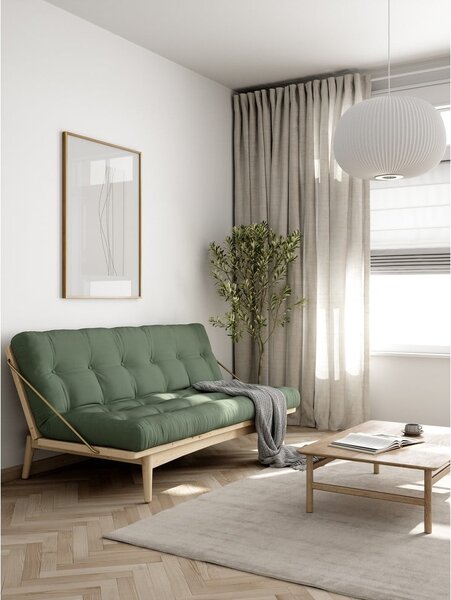 Sofa rozkładana Karup Folk Clear/Natural