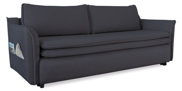Antracytowa rozkładana sofa Miuform Charming Charlie