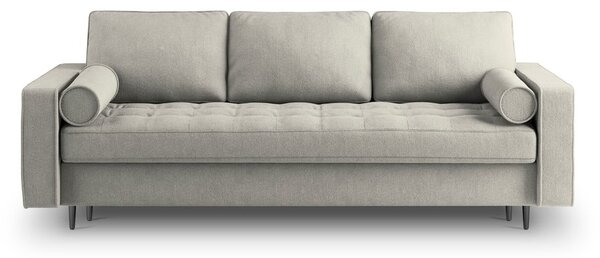 Jasnoszara rozkładana sofa Milo Casa Santo