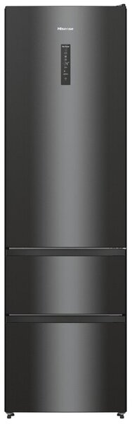 Lodówka HISENSE RM469N4AFD1 3D No Frost 200cm Czarna SmartFresh Licowane drzwi Metal Tech Cooling Funkcja Convert