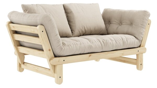 Sofa rozkładana Karup Design Beat Natural Clear/Beige