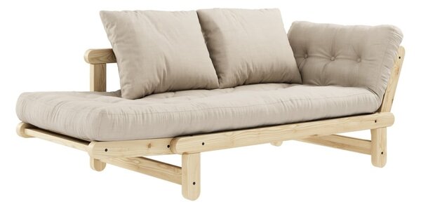 Sofa rozkładana Karup Design Beat Natural Clear/Beige