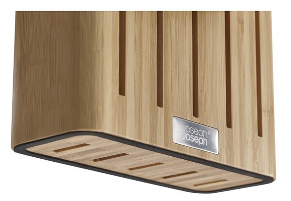 Zestaw noży ze stojakiem ze stali nierdzewnej 5 szt. Elevate Bamboo – Joseph Joseph