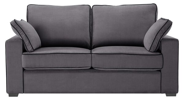 Antracytowa sofa rozkładana sofa Jalouse Maison Serena