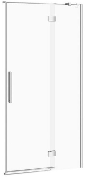Drzwi na zawiasach kabiny prysznicowej CREA 100x200 prawe transparent