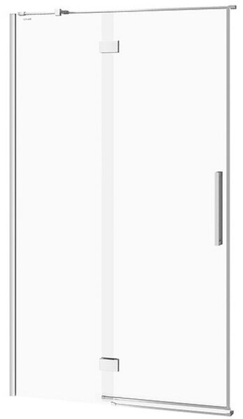 Drzwi na zawiasach kabiny prysznicowej CREA 120x200 lewe transparentn