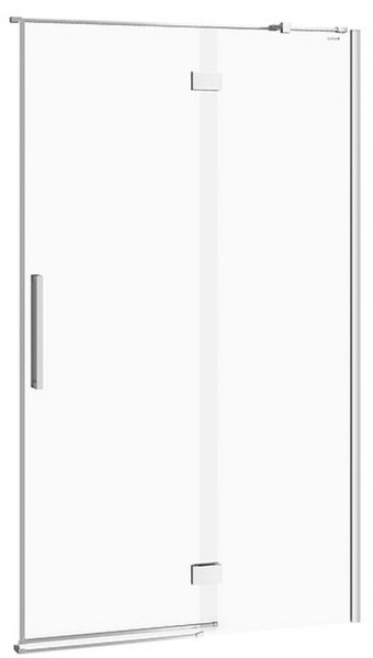 Drzwi na zawiasach kabiny prysznicowej CREA 120x200 prawe transparent