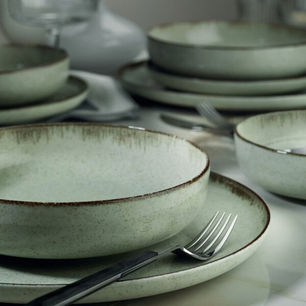 Porcelanowy zestaw talerzy 24 szt. dla 6 osób Pearl – Kütahya Porselen