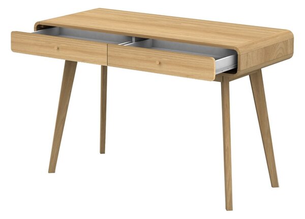 Biurko w dekorze dębu 50x120 cm Cassie – Støraa