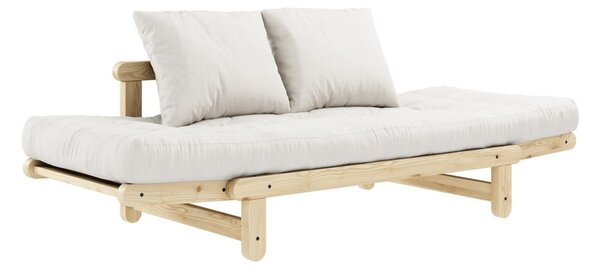 Sofa rozkładana Karup Design Beat Natural Clear/Creamy