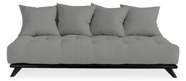 Sofa z szarym obiciem Karup Design Senza Black/Grey