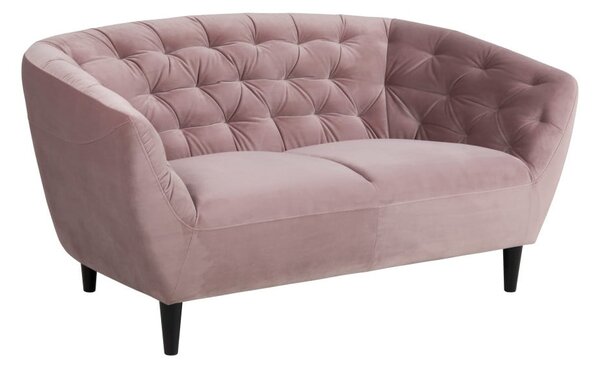 Różowa sofa Actona Ria, 150 cm