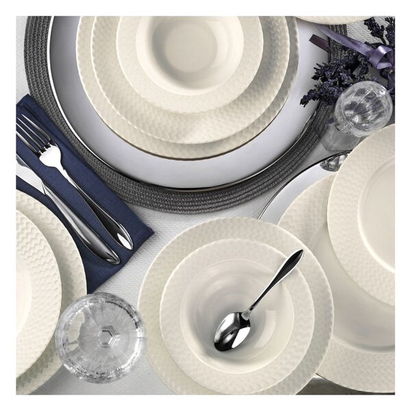 24-częściowy zestaw talerzy porcelanowych Kutahya Russna