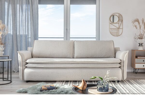 Beżowa rozkładana sofa Miuform Charming Charlie
