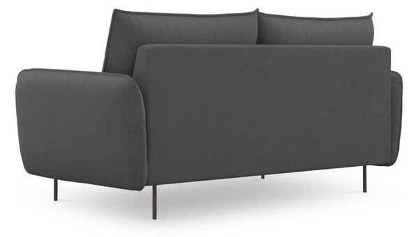 Ciemnoszara sofa Cosmopolitan Design Vienna, 160 cm