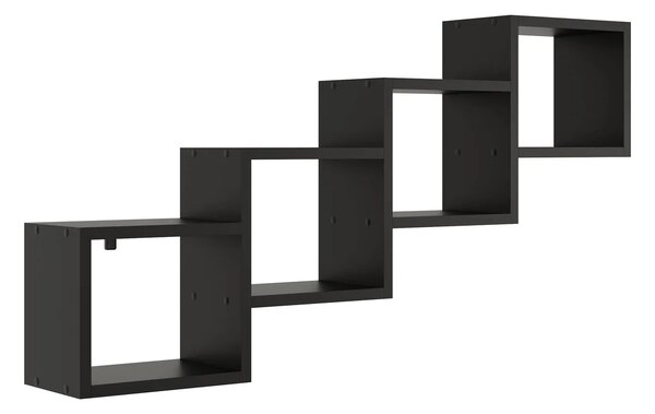 Czarna wisząca półka w stylu loft G3-T23