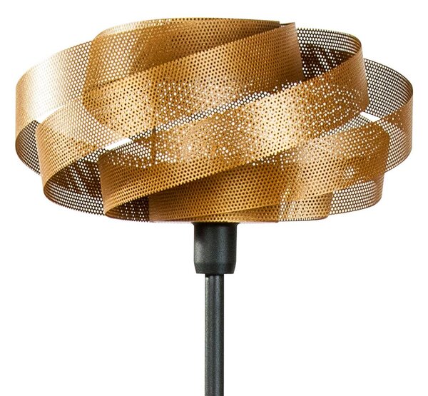 Lampa stojąca Vento Domiluce, mosiężny / złoty, salon / jadalnia, metal, nowoczesny