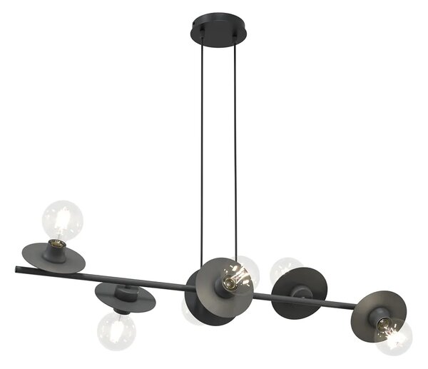 Czarna modernistyczna lampa wisząca - D159 A0-R26