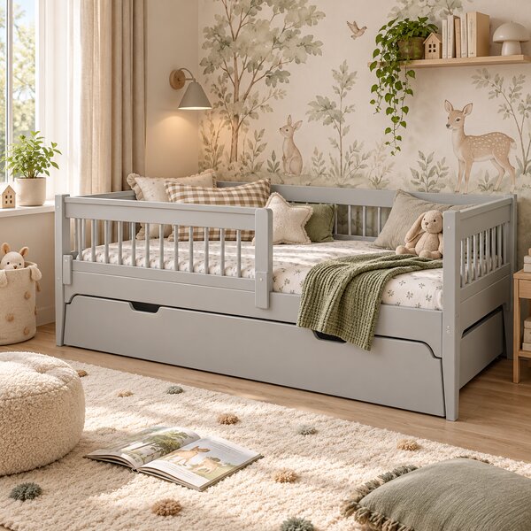 Łóżko Daybed Carmela 90×200 Szare
