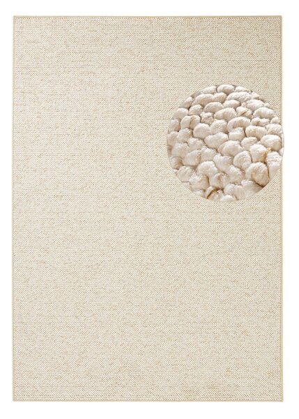 Kremowy dywan 80x150 cm Wolly – BT Carpet