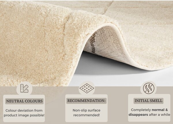 Beżowy dywan Mint Rugs Norwalk Colin, 80x150 cm