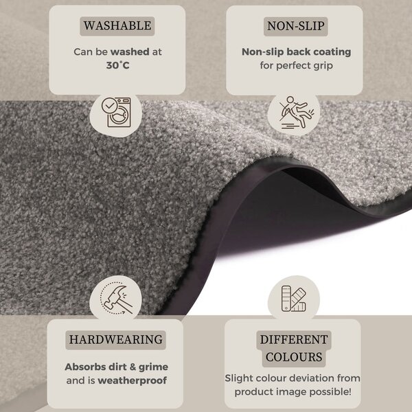 Wycieraczka 60x40 cm Wash and Clean – Hanse Home