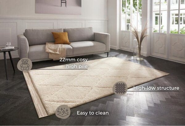 Beżowy dywan Mint Rugs Norwalk Colin, 80x150 cm