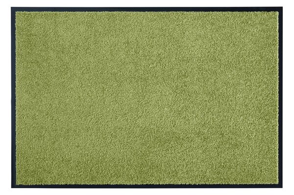 Zielona wycieraczka Hanse Home Wash & Clean, 39x58 cm
