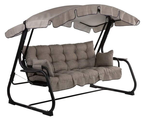 Huśtawka ogrodowa PATIO Ravenna Black Edition H024-04IB