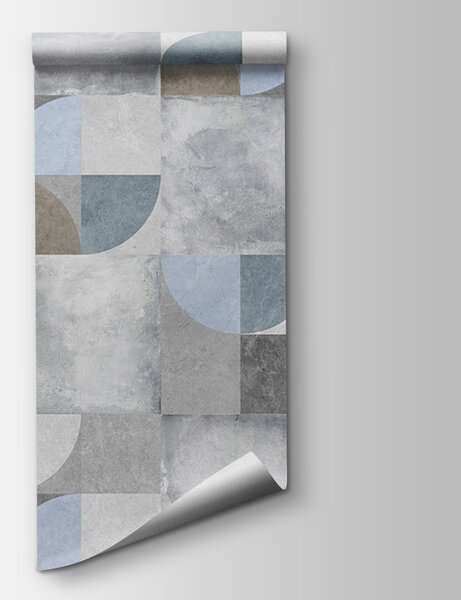 Fototapeta Wzór kształtów geometrycznych, Fototapety 3d z figurami, Popularne Fototapety, u97268 - Tapeko.pl