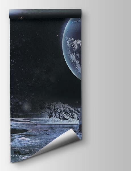 Fototapeta Astronauci na księżycu, Fototapety design, Popularne Fototapety, u23243 - Tapeko.pl