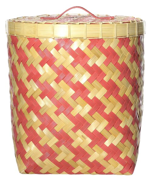 Kosz z pokrywą Stripes 37,5x41cm