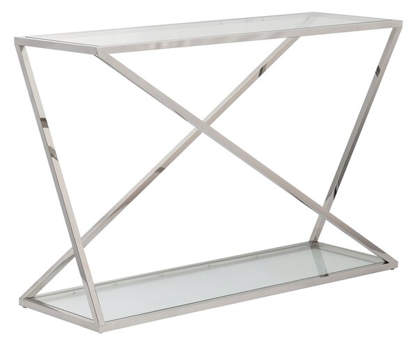 Konsola Vertigo silver 120x40x80cm