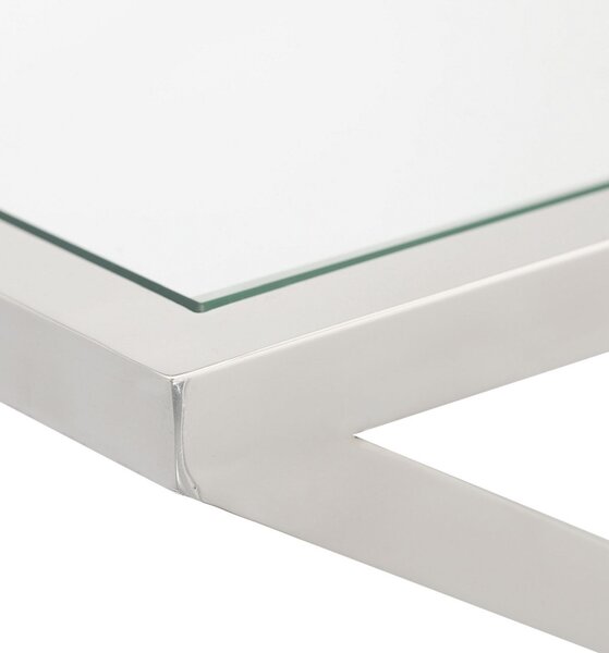 Konsola Vertigo silver 120x40x80cm
