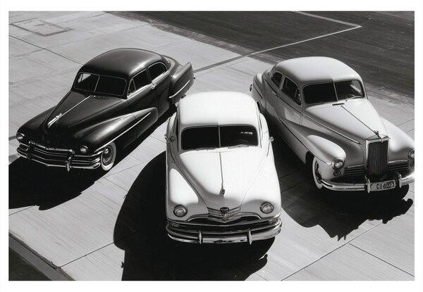 Obraz eleganckie samochody