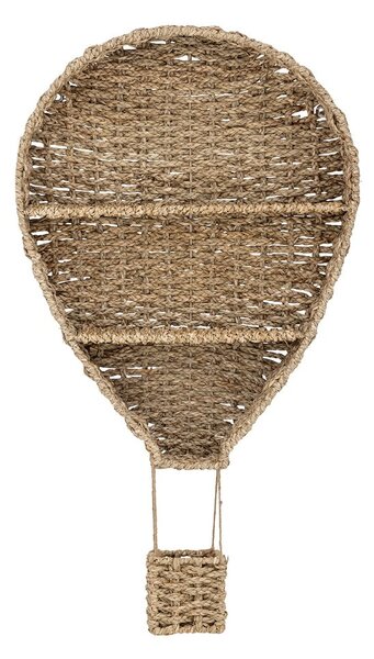 Naturalny dziecięcy regał ścienny z trawy morskiej 59x105 cm Ditter – Bloomingville Mini