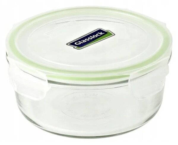 Pojemnik szklany GLASSLOCK 0.92 L Zielony