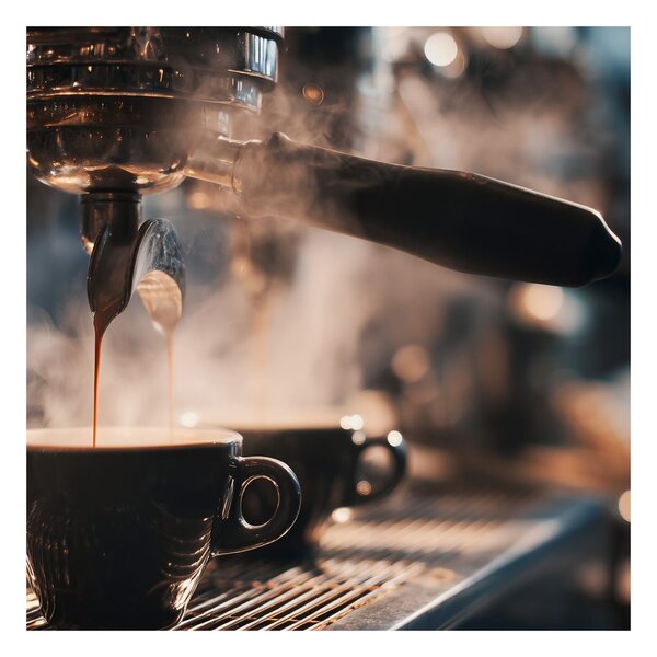 Obraz espresso w kawiarni
