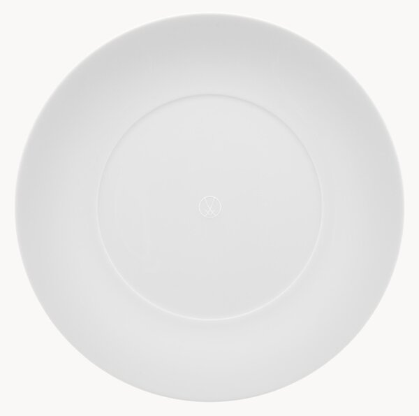 Ręcznie wykonany talerz śniadaniowy z porcelany Cosmopolitan, 2 szt